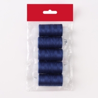 Набор ниток 40ЛШ, 200 м, 5 шт, цвет синий Набор ниток 40ЛШ, 200 м, 5 шт, цвет синий