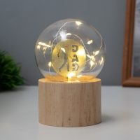 Ночник &laquo;Шар-папа&raquo; LED 3хAG10 шар 8см 6,5х6,5х11,5см