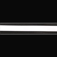 Светоотражающая лента стропа, 20 мм, 5 &plusmn; 1 м, цвет чёрный