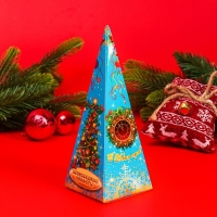 Новый год. Набор шоколадных конфет &laquo;Ёлочка&raquo;, голубая, 105 г
