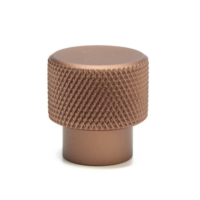 Ручка-кнопка CAPPIO,  d=25 mm. цвет коричневый