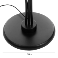 Торшер "Айрис" 3хЕ27 15Вт черно-фиолетовый h.167 см Торшер "Айрис" 3хЕ27 15Вт черно-фиолетовый h.167 см