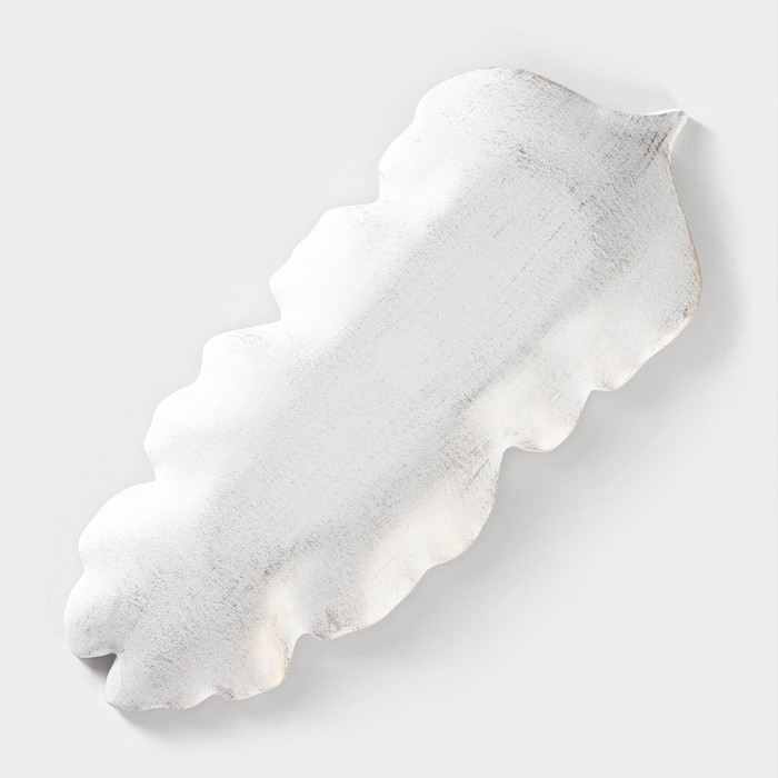 Блюдо для фруктов Доляна &laquo;Золотой лист&raquo;, 37&times;14 см, цвет золотой