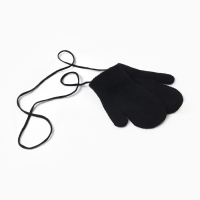 Варежки детские MINAKU, цвет черный, 13.5 см Варежки детские MINAKU, цвет черный, 13.5 см