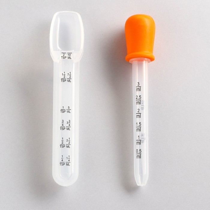 Набор мерная ложка 10 мл, и мерная пипетка 3 мл Набор мерная ложка 10 мл, и мерная пипетка 3 мл