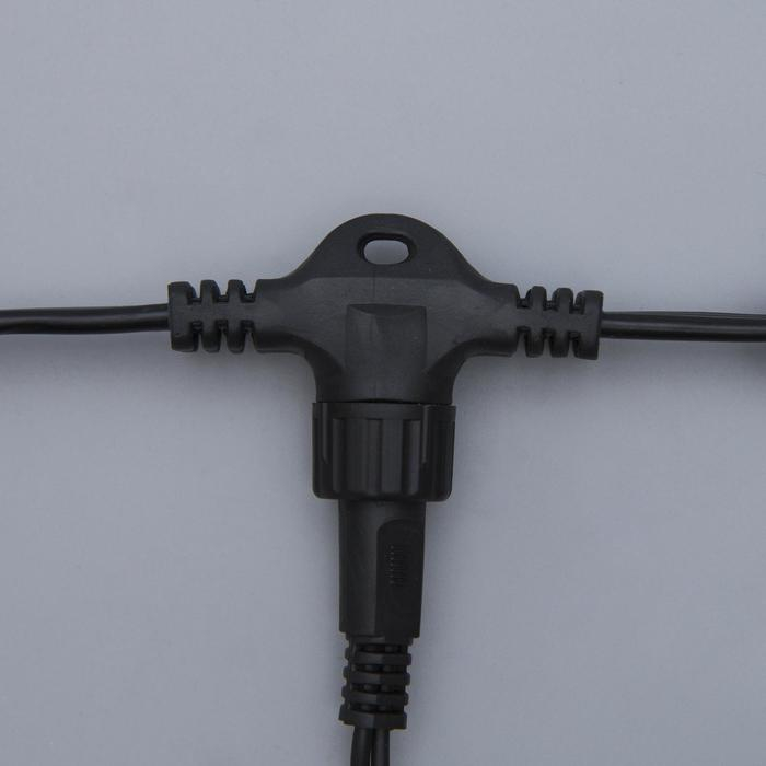 Гирлянда «Занавес» 2 × 9 м, IP44, УМС, тёмная нить, 1800 LED, свечение белое, 220 В Гирлянда «Занавес» 2 × 9 м, IP44, УМС, тёмная нить, 1800 LED, свечение белое, 220 В