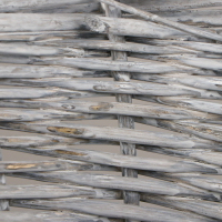 Набор корзин &laquo;Косичка&raquo;, 3 шт, 40&times;17/45 см, 32&times;16/40 см, 26&times;16/37 см, ива