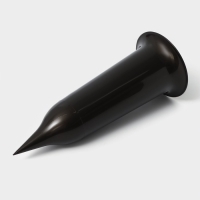 Ваза, 650 мл, цвет чёрное золото