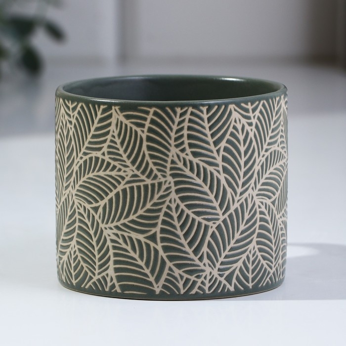 Кружка &laquo;Листья&raquo;, 320 мл