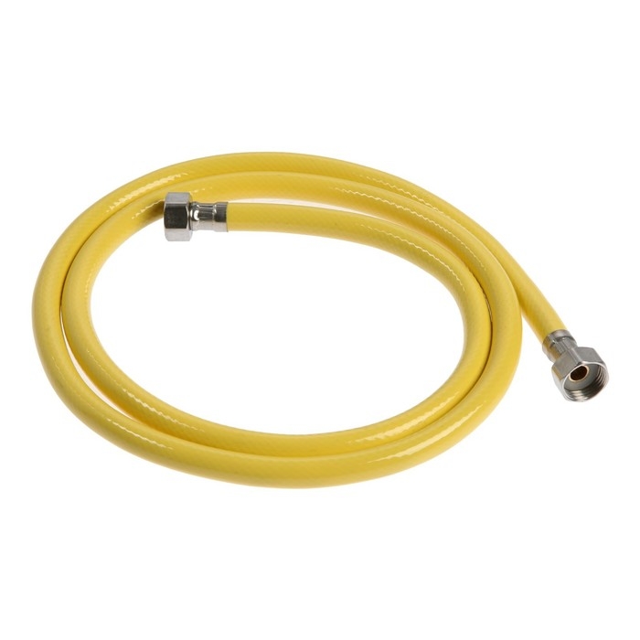 Подводка для газа ZEIN, ПВХ, внутренняя/внутренняя резьба 1/2 Подводка для газа ZEIN, ПВХ, внутренняя/внутренняя резьба 1/2", 150 см