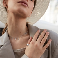 Чокер &laquo;Металлика&raquo; крестики, цвет серебро, L=30 см