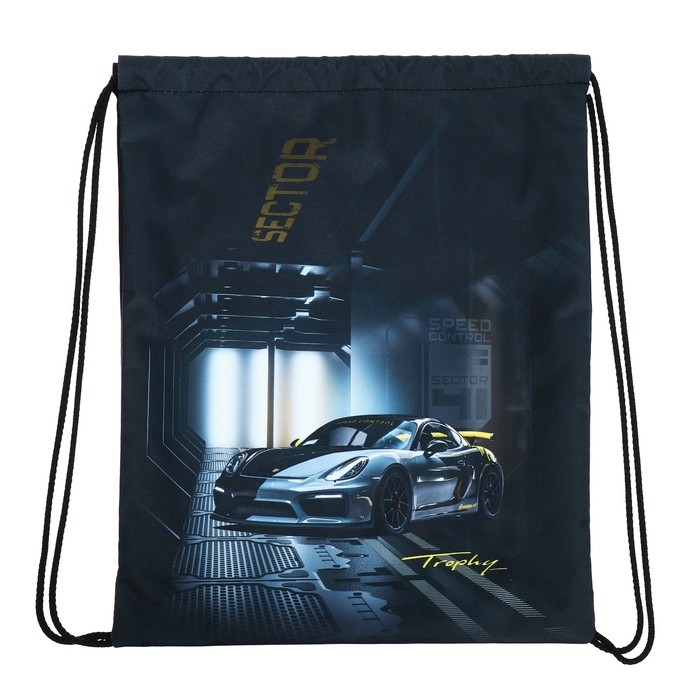 Мешок для обуви 435 х 360 мм, Stavia (плотность 600D с водоотталкивающей ПУ-пропиткой) "Ралли"