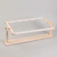 Пяльцы-рамка для вышивания, 30 &times; 50 см, с подставкой, цвет светлое дерево