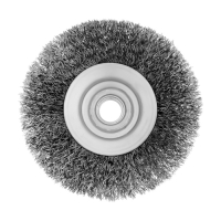 Щетка металлическая для УШМ ТУНДРА, "тарелка", М14, 100 мм