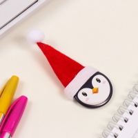 Значок закатной с колпаком d=35 мм "Пингвин" 6,5х11 см