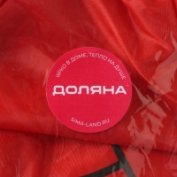 Корзина для игрушек Доляна &laquo;Божья коровка&raquo;, складная, 32&times;32&times;52 см, цвет красный