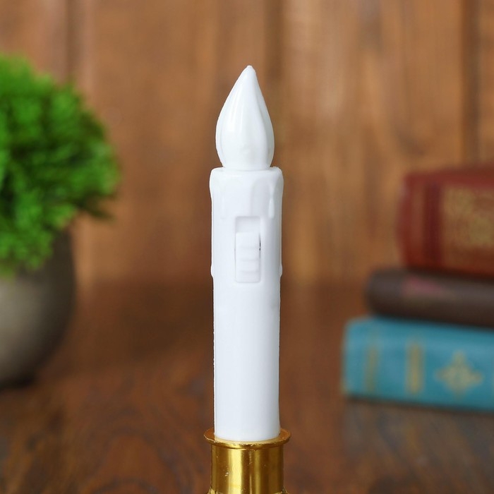 Свеча светодиодная &laquo;Вдохновение&raquo;, цвет белый
