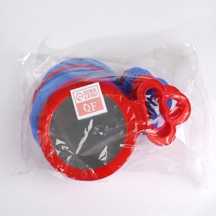 Зеркало настольное - подвесное «Круг», с рамкой под фотографию, d зеркальной поверхности 12,5 см, цвет МИКС Зеркало настольное - подвесное «Круг», с рамкой под фотографию, d зеркальной поверхности 12,5 см, цвет МИКС