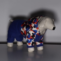 Комбинезон "Go-Иди" с утяжкой, размер 8 (ДС 19 см, ОГ 30, ОШ 22 см), синий/камуфляж Комбинезон "Go-Иди" с утяжкой, размер 8 (ДС 19 см, ОГ 30, ОШ 22 см), синий/камуфляж