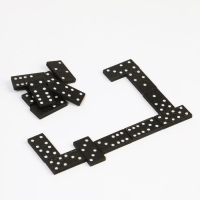 Домино "Защитнику" 15 х 5 х 3 см, костяшка 4 х 2 см Домино "Защитнику" 15 х 5 х 3 см, костяшка 4 х 2 см