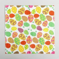 Салфетки бумажные &laquo;Пасхальные яйца&raquo;, 33х33 см, набор 20 шт.