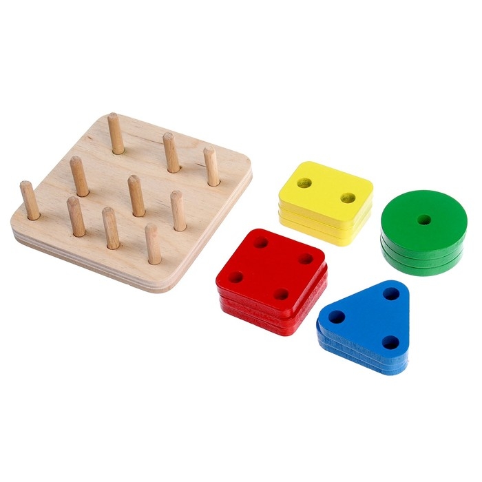 Сортер &laquo;Фигуры&raquo;, 12 деталей