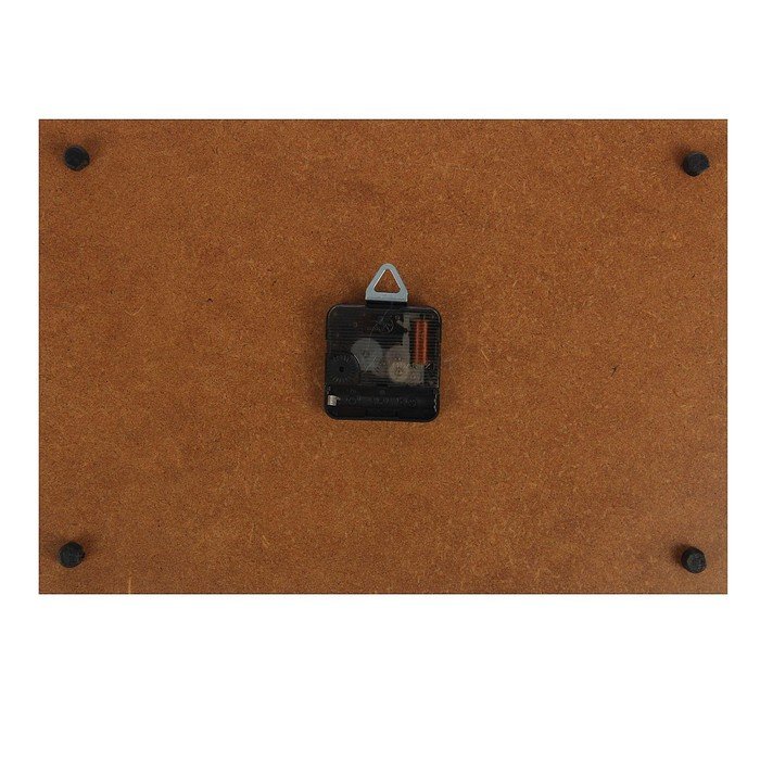 Часы-картина настенные, интерьерные "Сиреневые вазы", бесшумные, 25 х 35 см