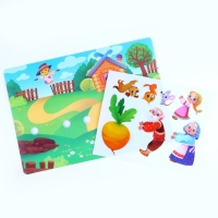 Развивающая игра на липучках. Театр по мотивам русской народной сказки &laquo;Репка&raquo;