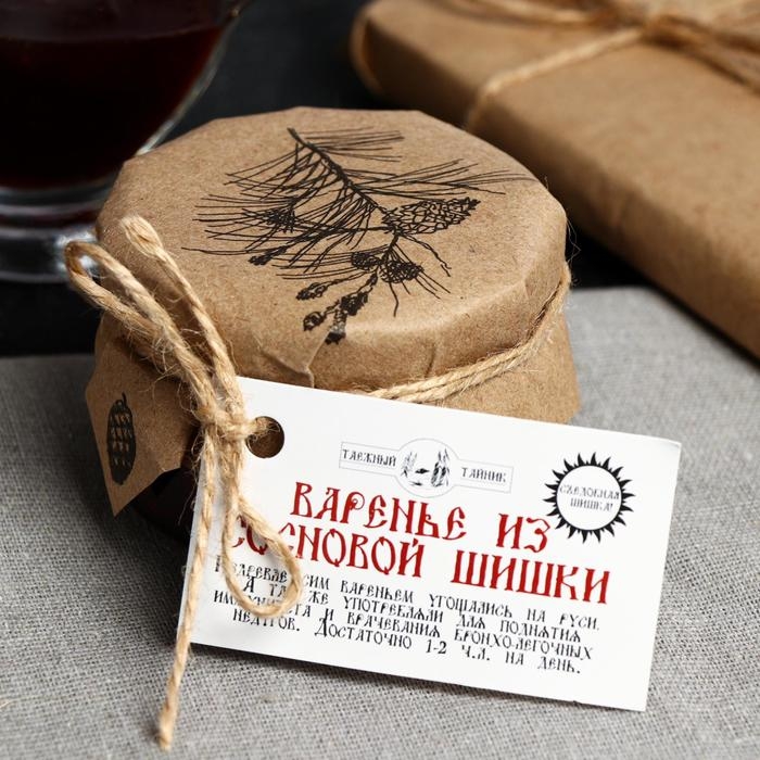 Варенье &laquo;Таёжный тайник&raquo; из сосновой шишки, 130 г