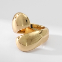 Кольцо металл «Тренд» объятия, цвет золото, размер 18 Кольцо металл «Тренд» объятия, цвет золото, размер 18