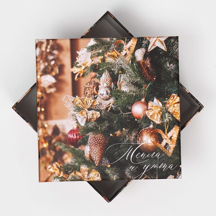 Набор подарочных коробок 6в1 &laquo;С Новым годом&raquo;, 10 х 10 х 6 - 20 х 20 х 11 см, Новый год