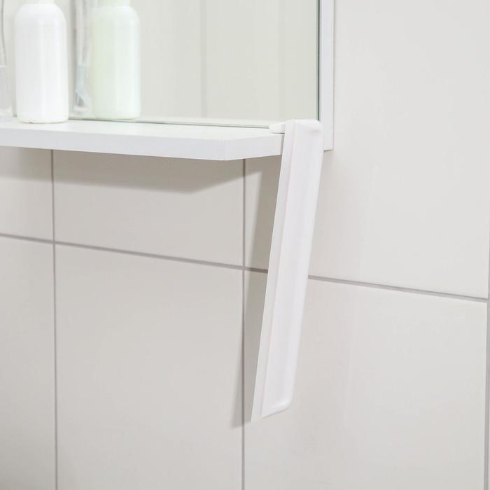 Водосгон для зеркал и душевых кабин, с подвесом, 25&times;5&times;4 см