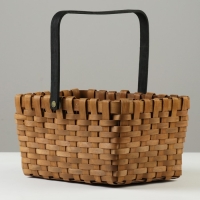 Набор корзин плетеных из 2 шт, 26х22хH15/28 см, 22х17хH12/24 см, секвойя Набор корзин плетеных из 2 шт, 26х22хH15/28 см, 22х17хH12/24 см, секвойя