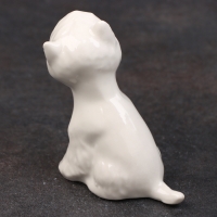 Статуэтка фарфоровая "Вест хайленд уайт терьер, сидит", 7 см