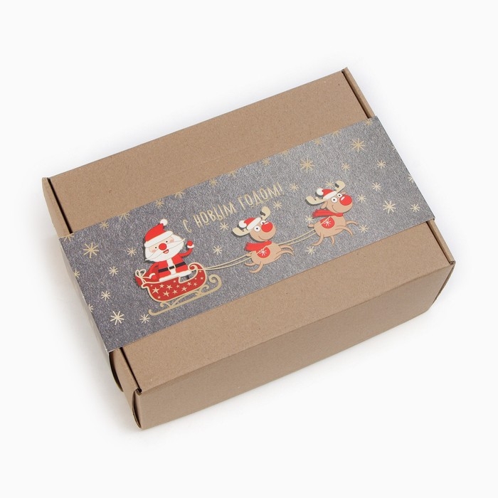 Набор подарочный &laquo;Новый год: Счастье&raquo; плед и аксессуары