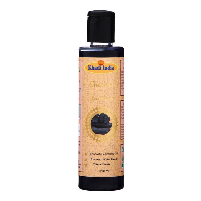 Гель для умывания лица Khadi Гель для умывания лица Khadi "Уголь", 210 мл