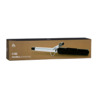 Плойка Luazon LW-03, 30 Вт, алюминиевое покрытие, d=16 мм, 180&deg;С, черная