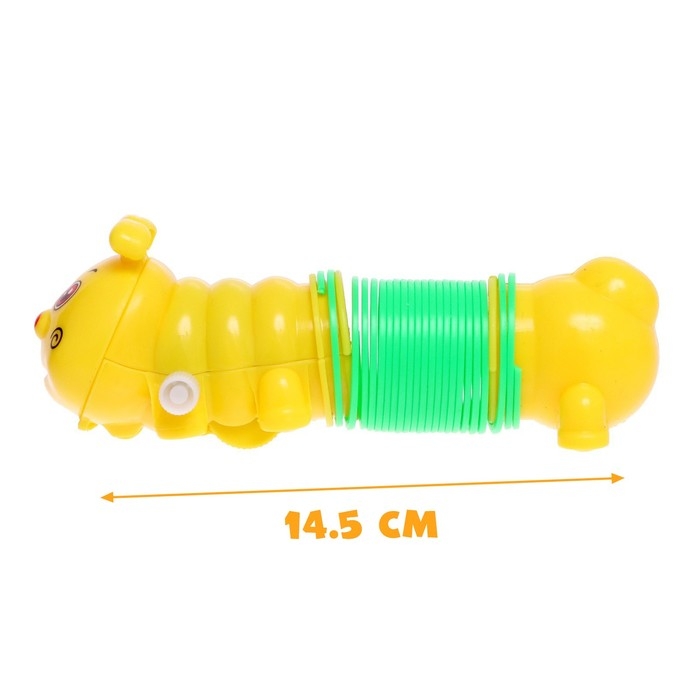 Игрушка заводная «Гусеница-пружинка» Игрушка заводная «Гусеница-пружинка»