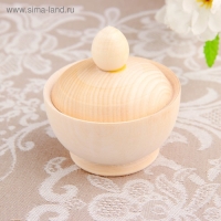 Заготовка для творчества &laquo;Солонка&raquo;, дерево 6&times;8 см