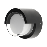 Светильник фасадный &laquo;Сити&raquo;, FSD-049, 5 Вт, 4000К, круг, IP65, 220 В, пластик, черный