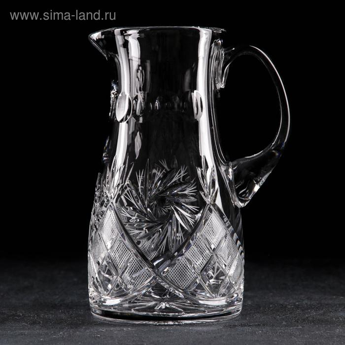 Кувшин хрустальный без крышки «Мельница», 1.2 л Кувшин хрустальный без крышки «Мельница», 1.2 л