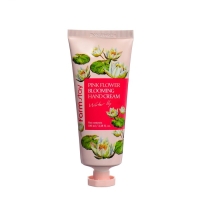 Крем для рук FarmStay Pink Flower Blooming Hand Cream Water Lily Крем для рук FarmStay Pink Flower Blooming Hand Cream Water Lily