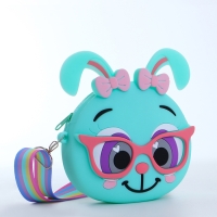 Сумка детская на молнии &laquo;Выбражулька&raquo;, цвет бирюзовый