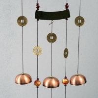 Музыка ветра металл "Дуги" 6 колокольчиков 80 см Музыка ветра металл "Дуги" 6 колокольчиков 80 см