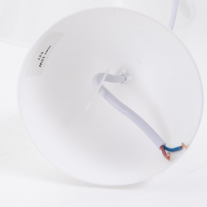 Светильник BayerLux "Симпл" 1x15Вт E27 красный