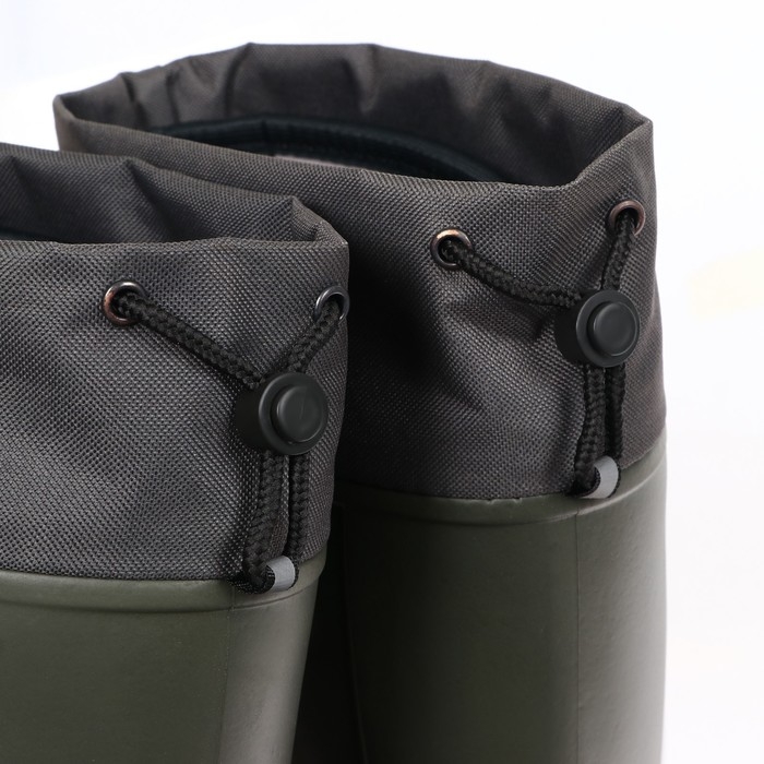 Зимние сапоги Torvi ЭВА+ПУ с шипованной подошвой, 5-слойный вкладыш -40С, цвет олива, размер 46-47