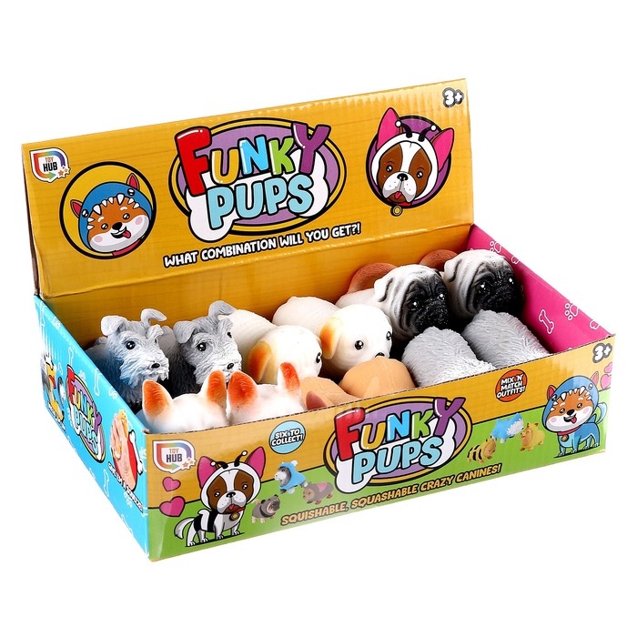 Мялка-тянучка «Собачка» с песком, виды МИКС Мялка-тянучка «Собачка» с песком, виды МИКС