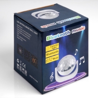 Световой прибор &laquo;Караоке&raquo; 20 см, динамик, микрофон, свечение RGB, 5 В