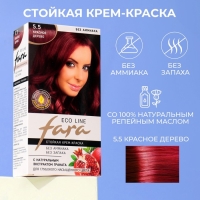 Краска для волос FARA Eco Line 5.5 красное дерево, 125 г Краска для волос FARA Eco Line 5.5 красное дерево, 125 г