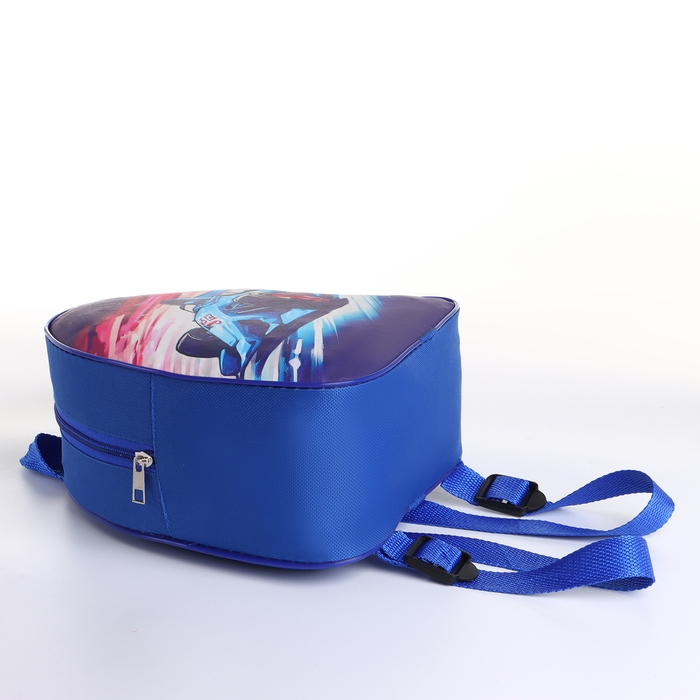 Рюкзак детский на молнии «Выбражулька», цвет синий Рюкзак детский на молнии «Выбражулька», цвет синий